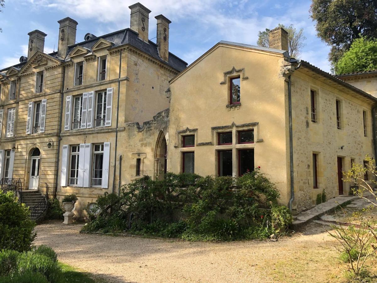 L'Abbaye Du Chateau Du Vallier Langoiran 外观 照片
