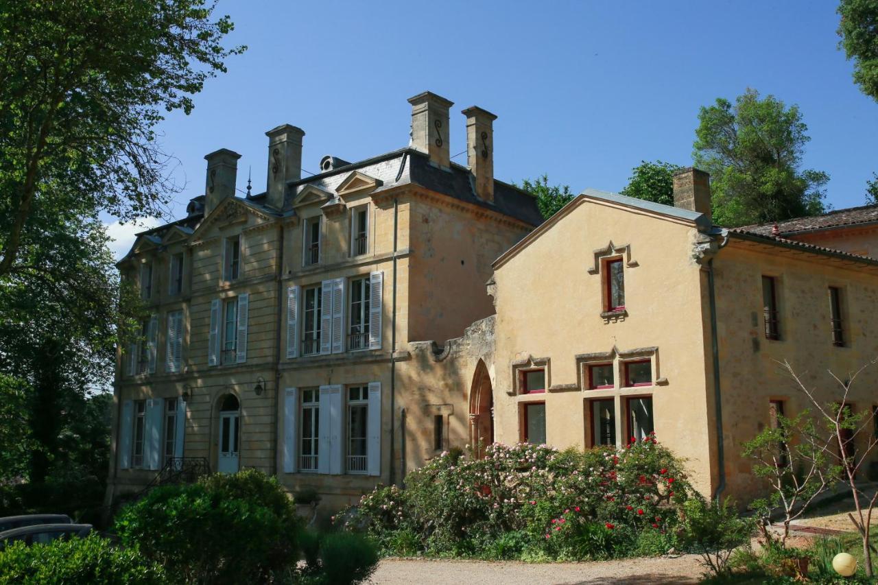 L'Abbaye Du Chateau Du Vallier Langoiran 外观 照片